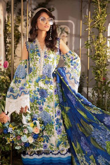 Maria B MPT-2102-B Mprint Lawn Online Shopping